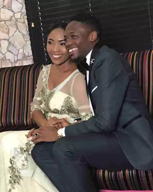 Ahmed Musa And Wife, Juliet Celebrate Their First Wedding Anniversary